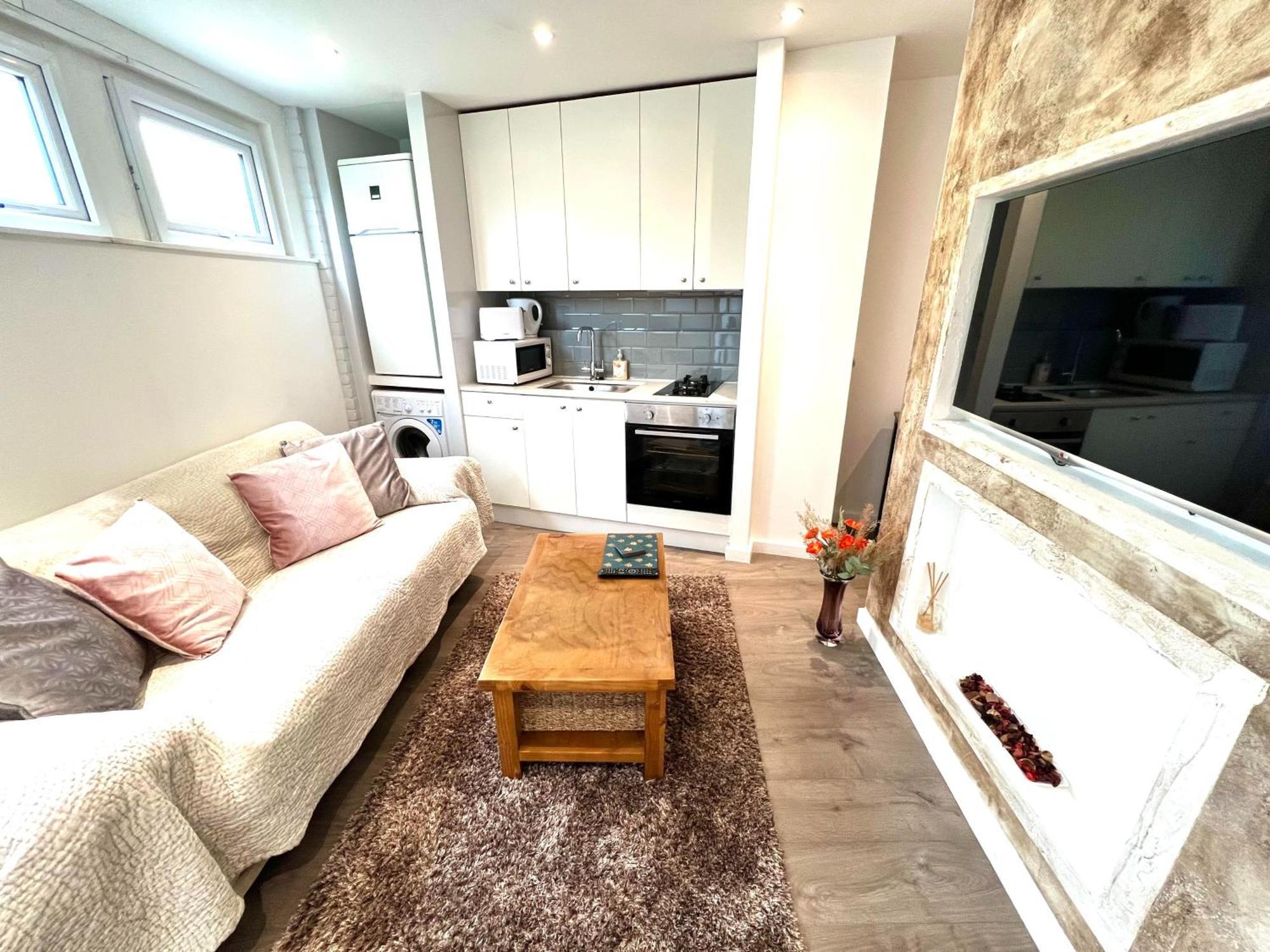 Modern Studio Apartment With Free Wifi London Kültér fotó